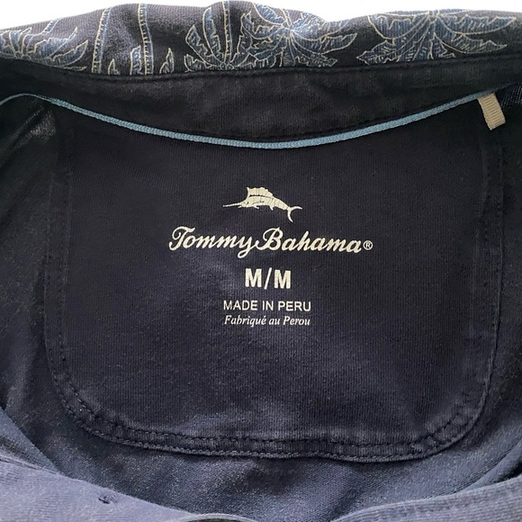 TOMMY BAHAMA Tropical Polo Short Sleeve Shirt Men M Medium - Picture 4 of 5